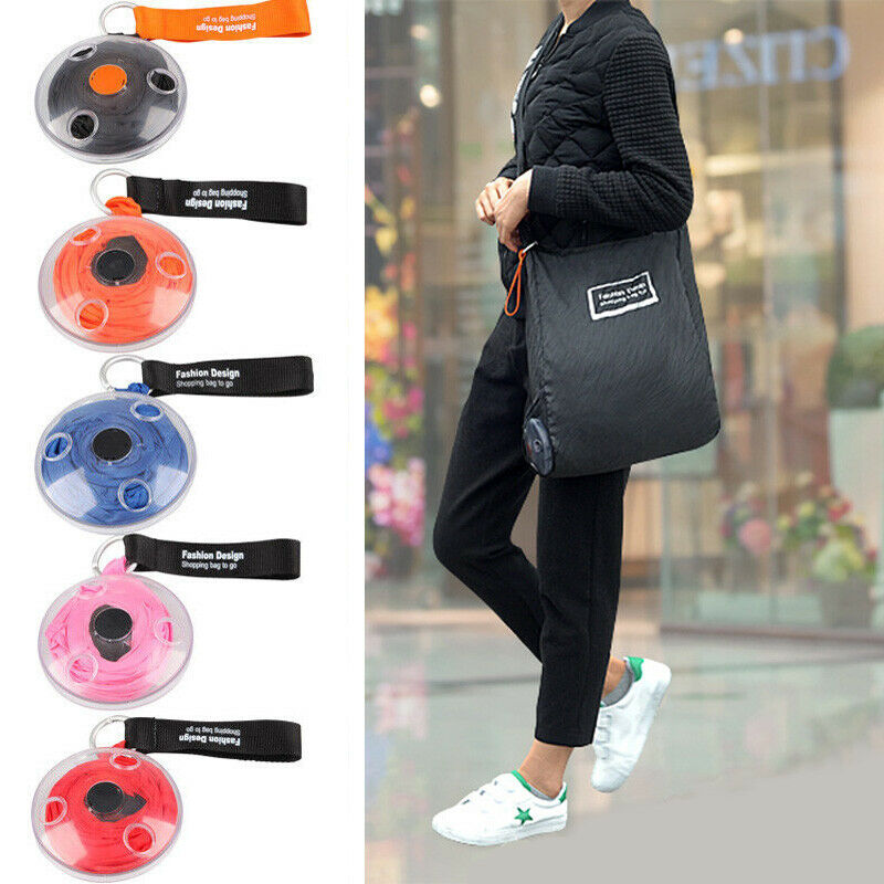 Nautiloop Shopping bag Shopping Travel Shoulder Bags Pouch Tote Handbag Portable Folding Reusable Bags
