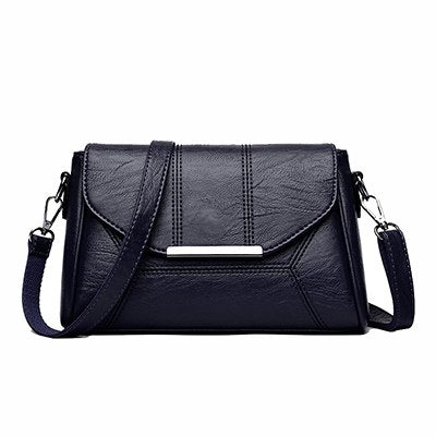 Soft Crossbody Bags For Women Pu Leather Handbags Designer Women Shoulder Bags High Quality Solid Women Messenger Bags