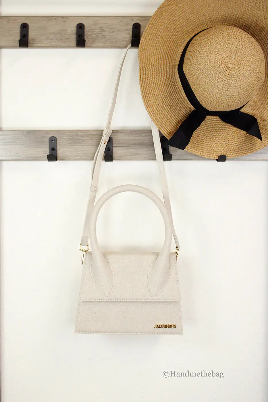 Jacquemus "Le Grand Chiquito" Large Light Greige Tote