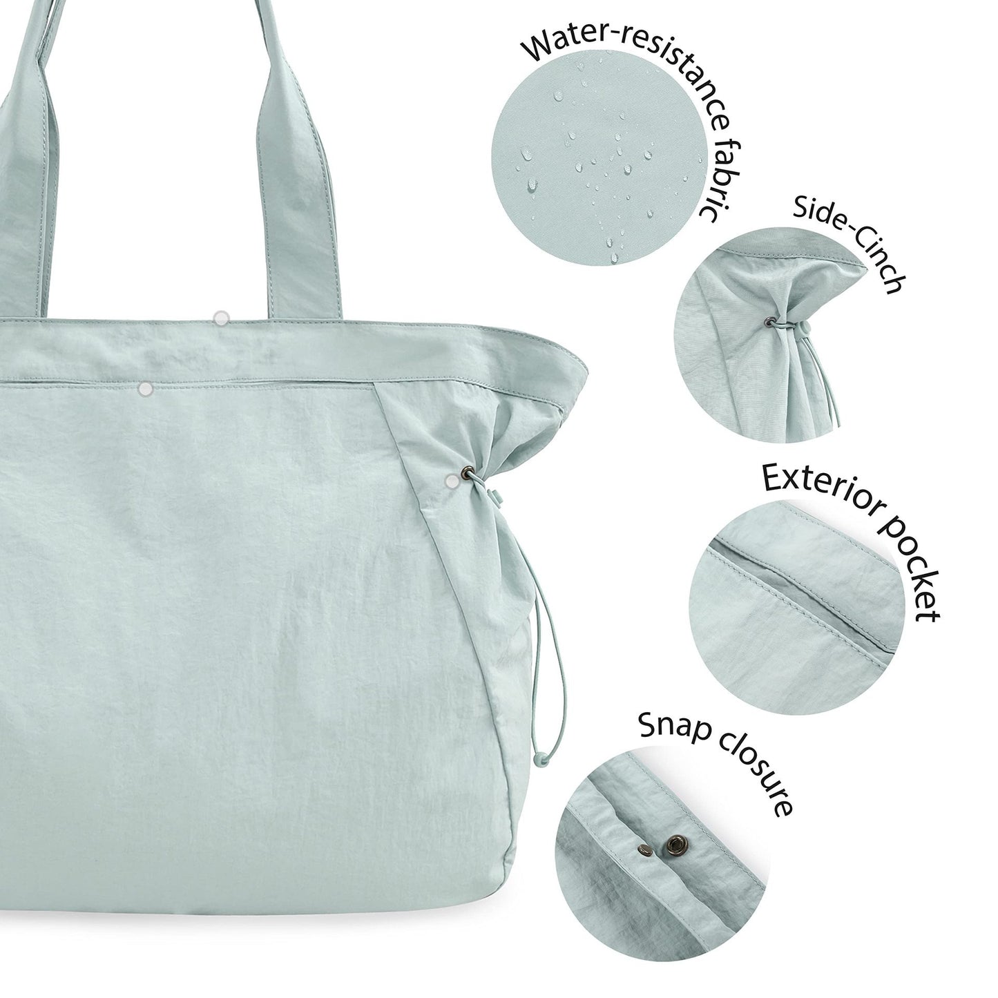 Popular LULU handbag tote bag 18L waterproof yoga casual sports shoulder bag