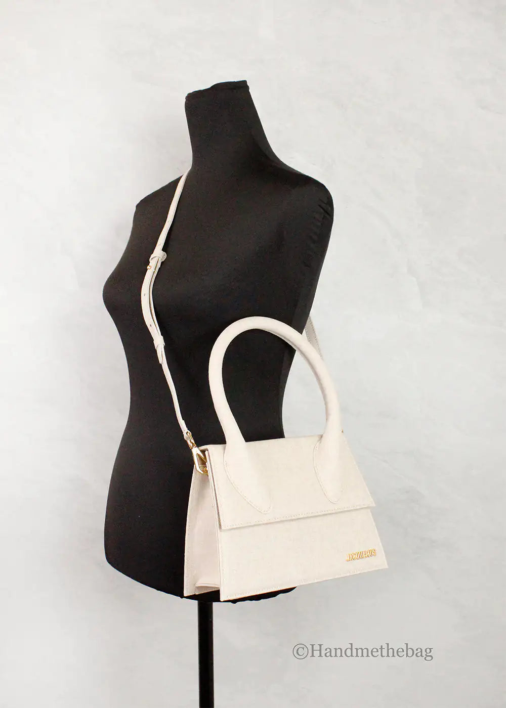 Jacquemus "Le Grand Chiquito" Large Light Greige Tote