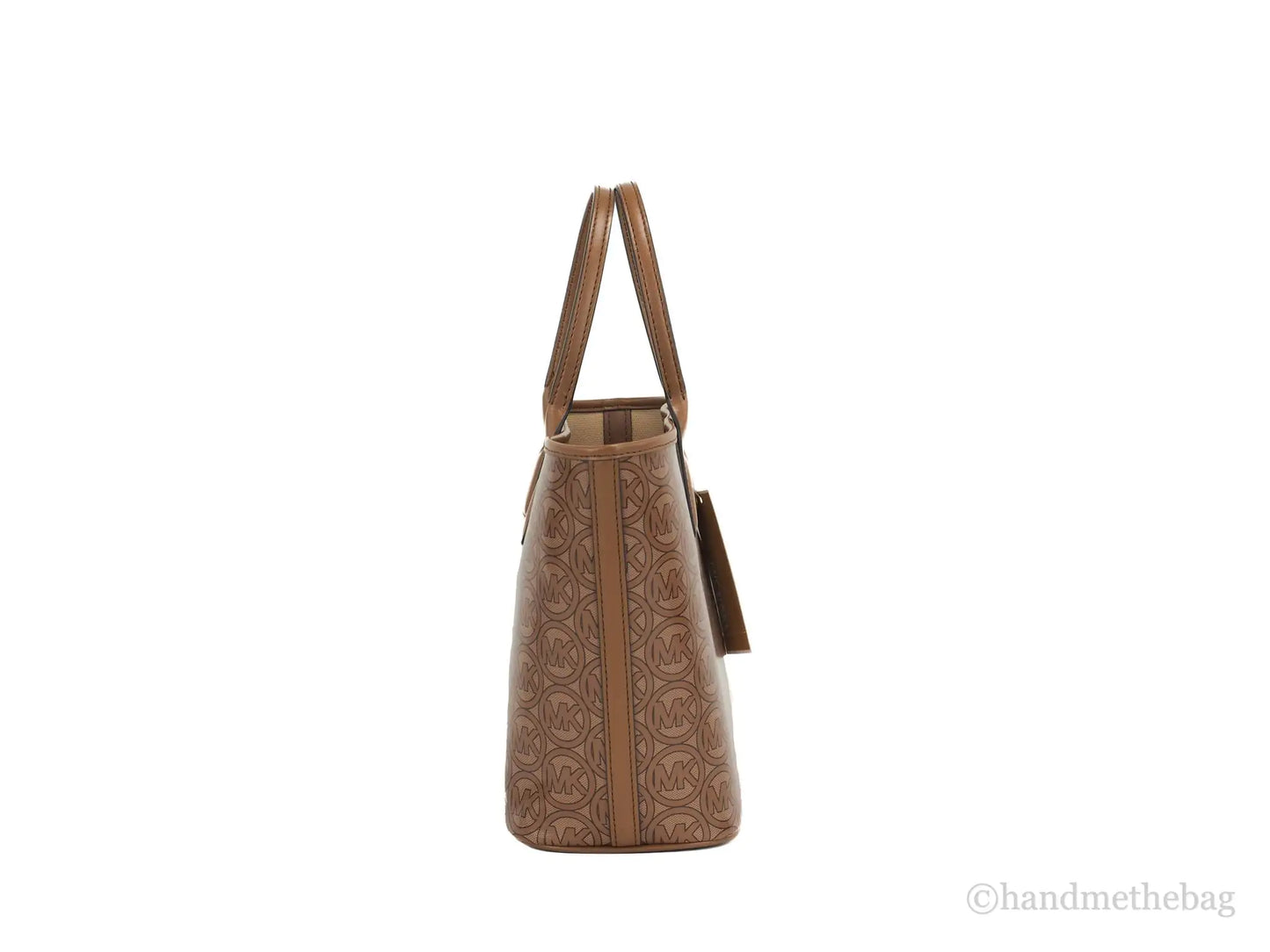 Michael Kors Jodie Small Luggage Recycled Polyester Tote