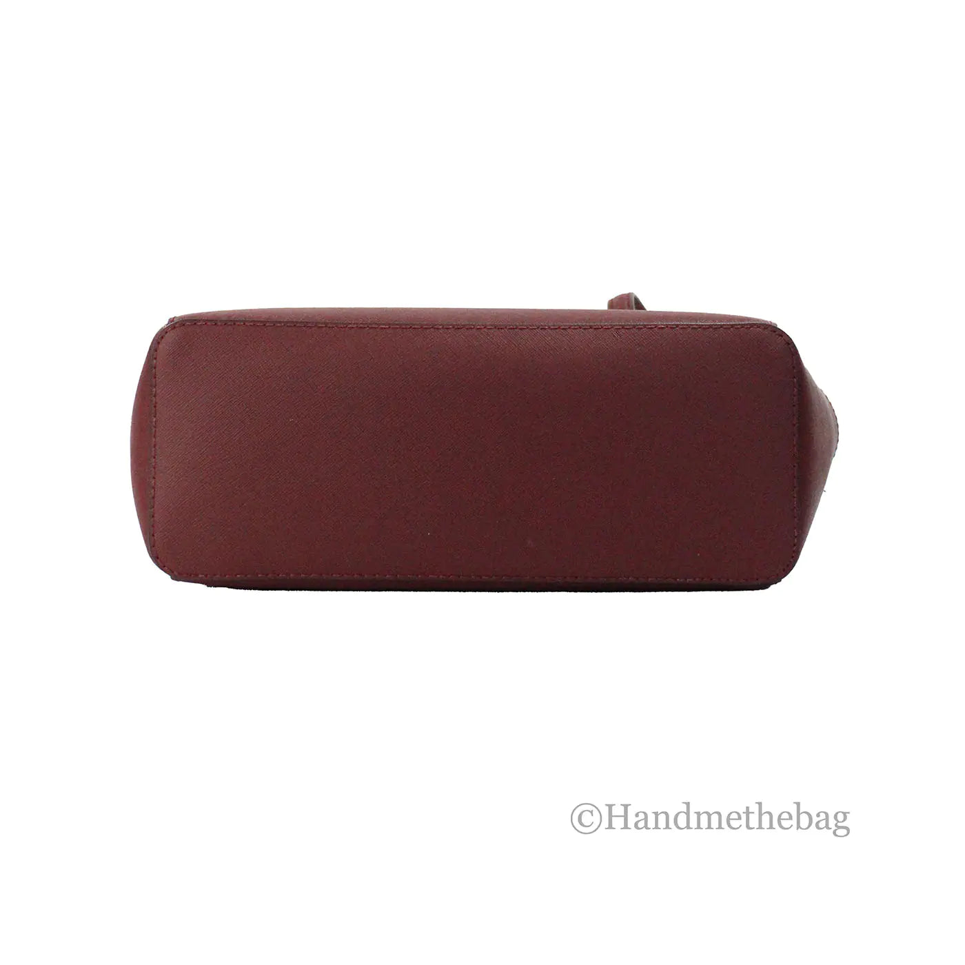 Michael Kors Charlotte Dark Cherry Large Top Zip Tote