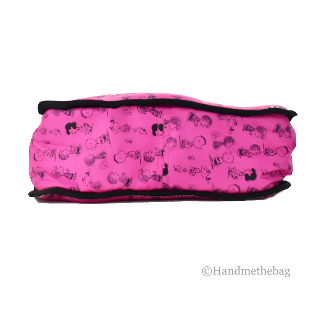 Marc Jacobs X Peanuts Medium Fuschia Nylon Tote