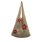 New Japanese And Korean Tote Bag Flower Bag Knitted Bag Mesh Hollow Shoulder Bag Women