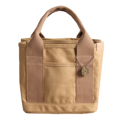 Lotte Premium Canvas Bag Bento Bag Tote Bag 16 Ann Canvas Women's Bag Handbag