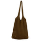 Korean Version Ins Wool Bag Retro Simple Knitted Bag Shoulder Bag Large Capacity Tote Bag