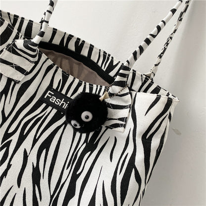 Large Capacity Bag Female Summer New Trendy Student Class Shoulder Underarm Bag Casual Fashion Portable Tote Bag