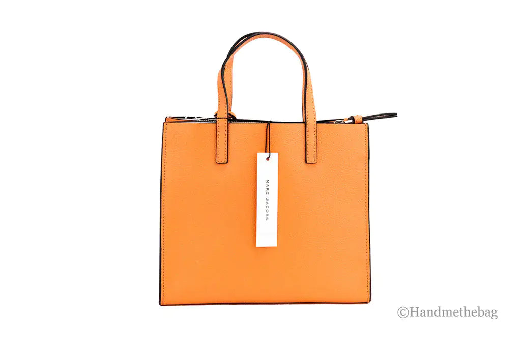 Marc Jacobs Mini Grind Melon Pebbled Leather Crossbody Tote