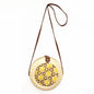 Bamboo Bags Summer Beach Bags Women's Shoulder Bags Fashion Net Red Handwoven Bags Fashion Round Messenger Bags