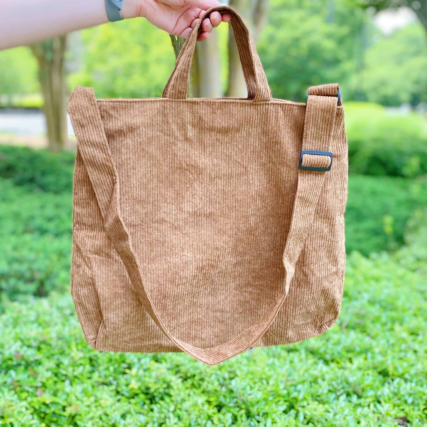 Everyday Corduroy Tote