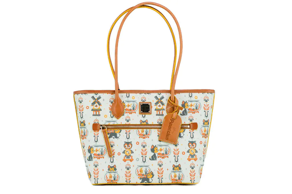 Dooney & Bourke Disney Medium Pinocchio Figaro Cleo Tote