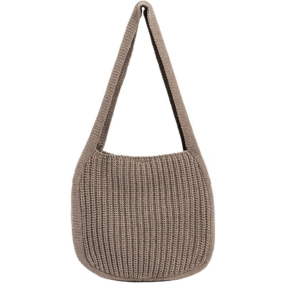 New Bag Messenger Bag Knitted Bag Large Capacity Tote Bag Shoulder Bag For Women