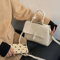 Texture bag mahogany retro women's bag shoulder bag messenger bag handbag bag