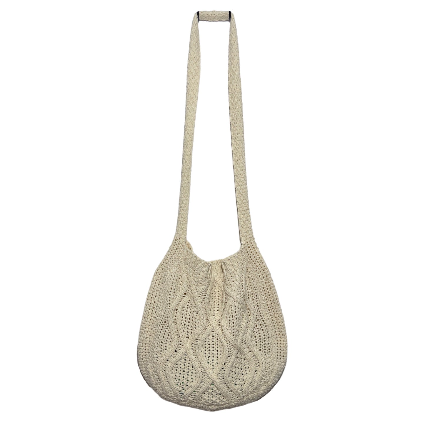 New Bag Knitted Bag Messenger Bag Solid Color Tote Bag Twist Bag Retro Bag Women's Bag Trend