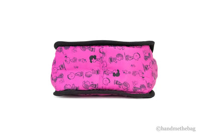 Marc Jacobs X Peanuts Mini Fuchsia Puffy Nylon Tote