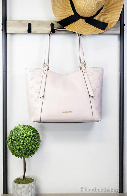 Michael Kors Arlo Large Powder Blush Tomb Grab Tote