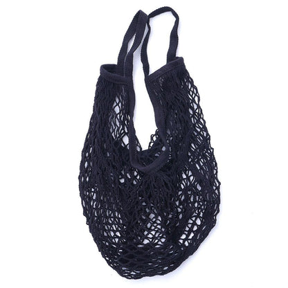 Brand 1PC Reusable String Shopping Grocery Bag Shopper Tote Mesh Net Woven Cotton Bag Hand Totes