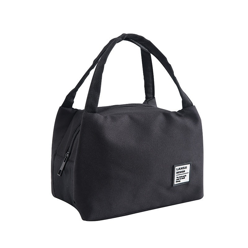 Insulated Canvas Tote Lunch Bag
