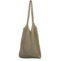 Korean Version Ins Wool Bag Retro Simple Knitted Bag Shoulder Bag Large Capacity Tote Bag