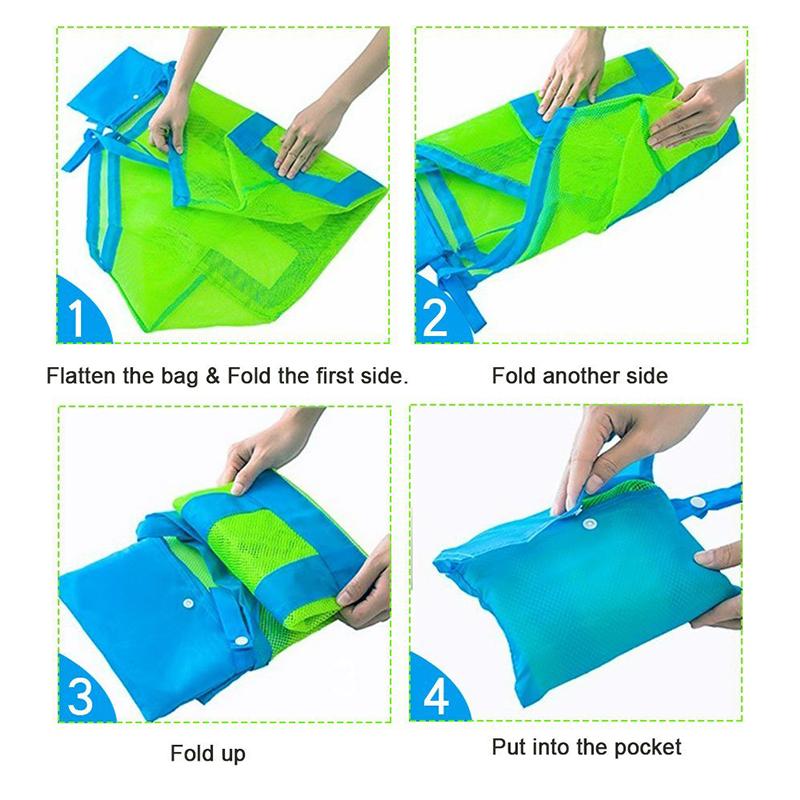 Beach Mesh Tote Bag