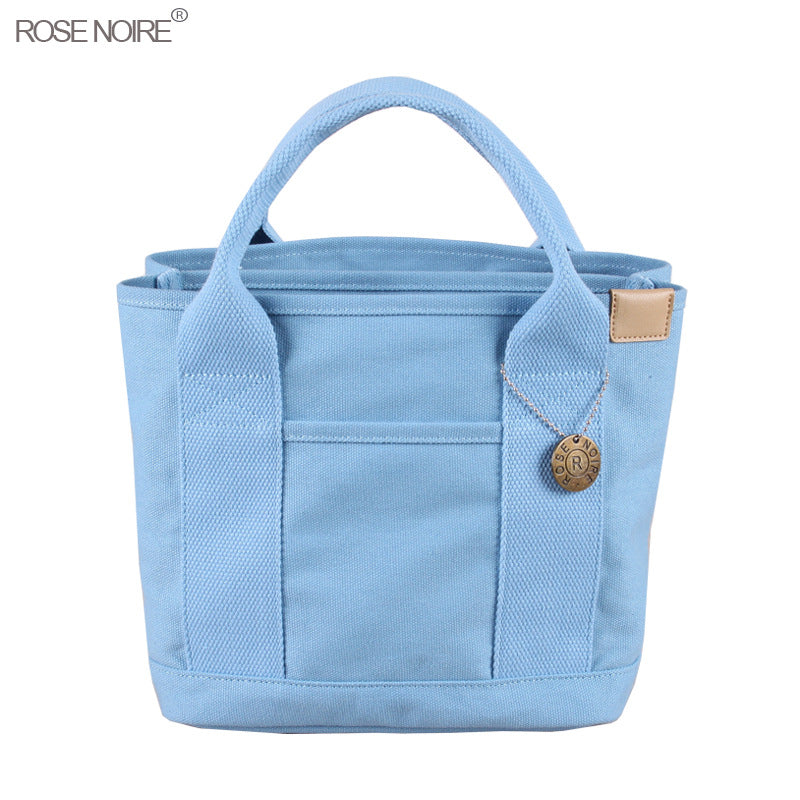 Lotte Premium Canvas Bag Bento Bag Tote Bag 16 Ann Canvas Women's Bag Handbag