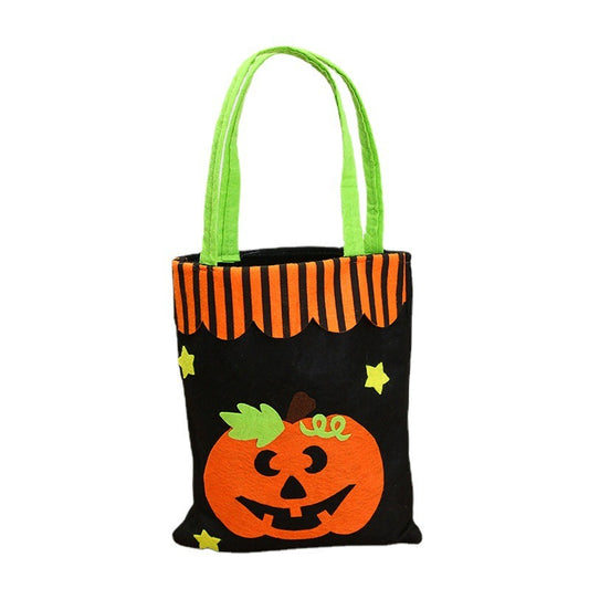 Halloween Decoration Pumpkin Non woven Candy Bag Ghost Witch Ghost Festival Tote Bag