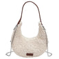 Fashion Faux Wool Fur Bags for Women Shoulder Bag Tote Crossbody Female Handbag