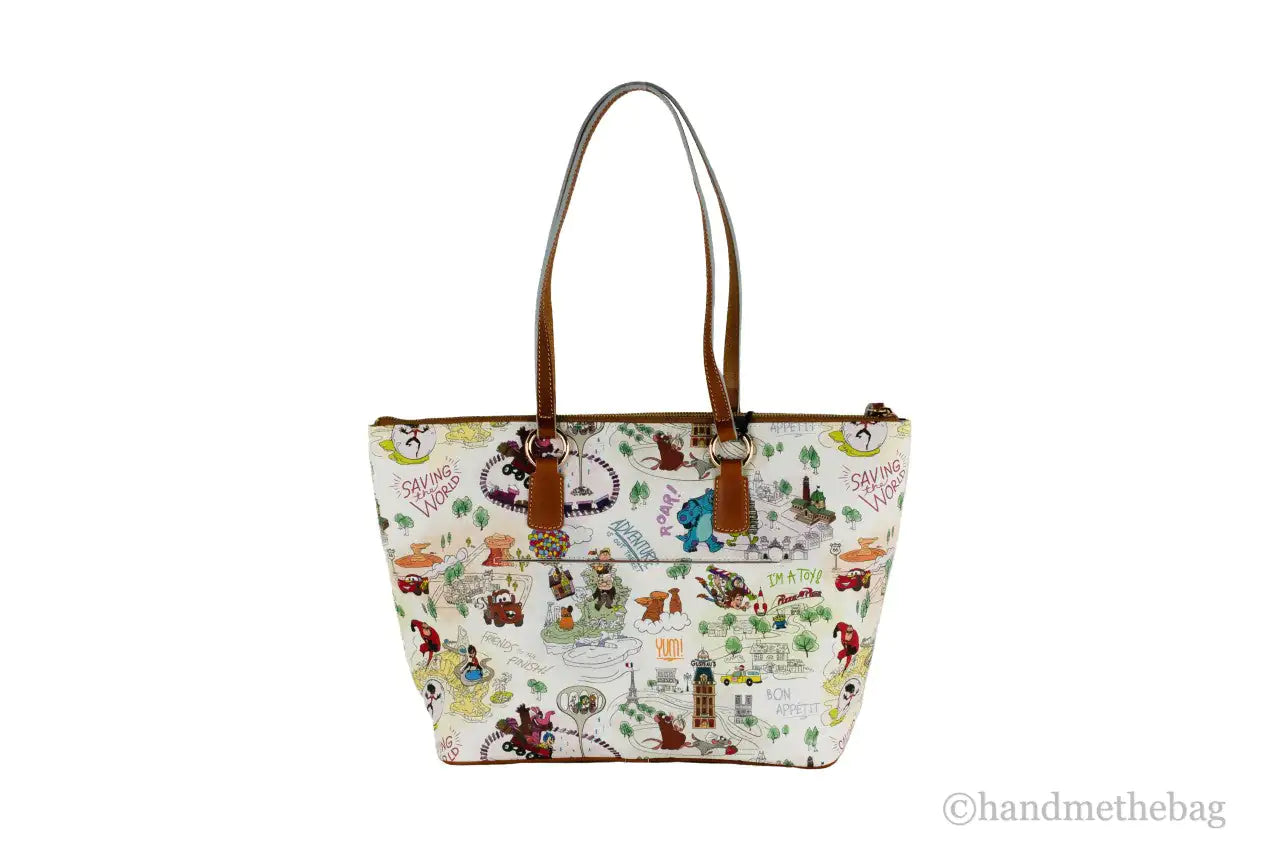 Dooney & Bourke Disney Pixar Maps Top Handle Tote