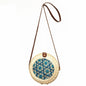 Bamboo Bags Summer Beach Bags Women's Shoulder Bags Fashion Net Red Handwoven Bags Fashion Round Messenger Bags