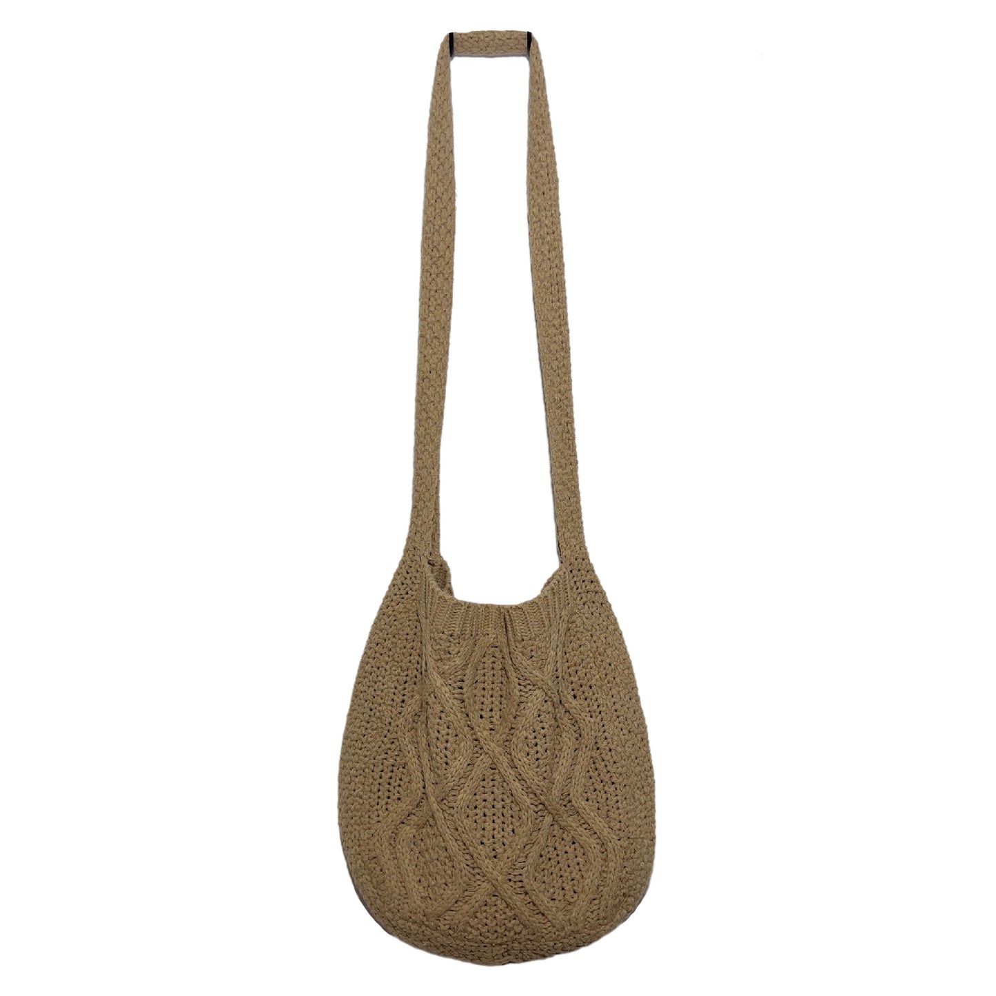 New Bag Knitted Bag Messenger Bag Solid Color Tote Bag Twist Bag Retro Bag Women's Bag Trend
