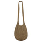 New Bag Knitted Bag Messenger Bag Solid Color Tote Bag Twist Bag Retro Bag Women's Bag Trend