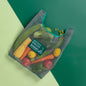 Environmentally Friendly Shopping Bag Fruit And Vegetable Bag Folding Tote Bag Supermarket Grocery Mesh Storage Bag