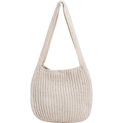 New Bag Messenger Bag Knitted Bag Large Capacity Tote Bag Shoulder Bag For Women