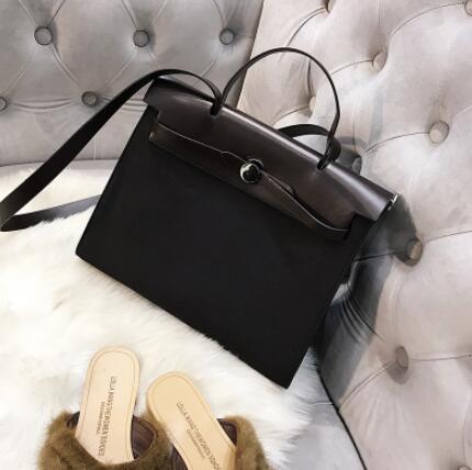 European Retro Fashion Female Big Tote bag 2018 New Women's Designer Handbag Quality PU Leather Women Shoulder Messenger Bags