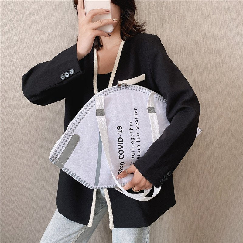 Doctor Nurse Large Capacity Handbag Women Creative Casual Canvas Tote Bag Ladies Hobos Designer Hand Bags Sac A Main Femme