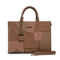 New Tote Bag Fashion One Shoulder Fashion Women's Bag Large Capacity Splice Handbag