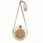 Bamboo Bags Summer Beach Bags Women's Shoulder Bags Fashion Net Red Handwoven Bags Fashion Round Messenger Bags