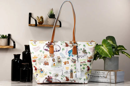 Dooney & Bourke Disney Pixar Maps Top Handle Tote