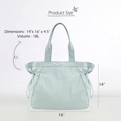 Popular LULU handbag tote bag 18L waterproof yoga casual sports shoulder bag