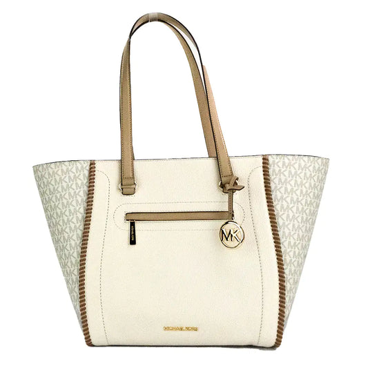 Michael Kors Carine Large Leather Shoulder Tote