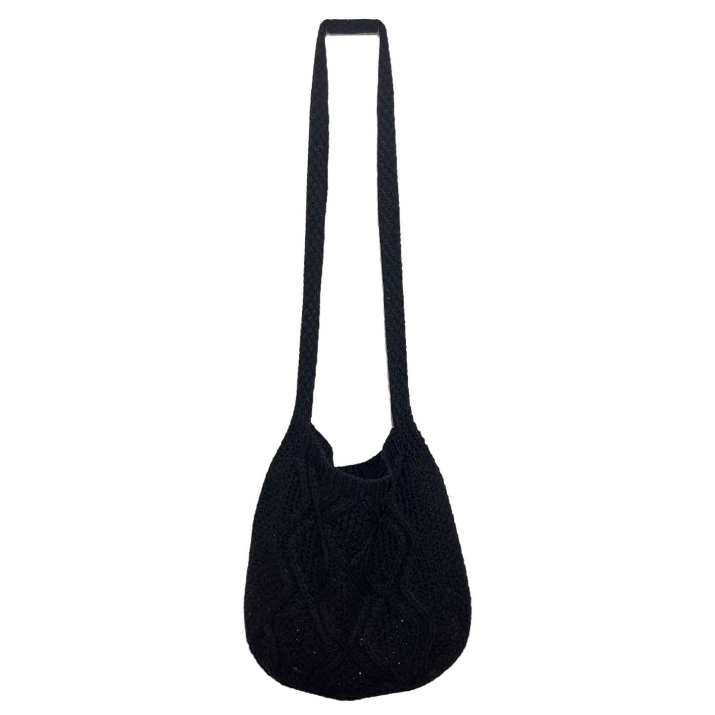 New Bag Knitted Bag Messenger Bag Solid Color Tote Bag Twist Bag Retro Bag Women's Bag Trend