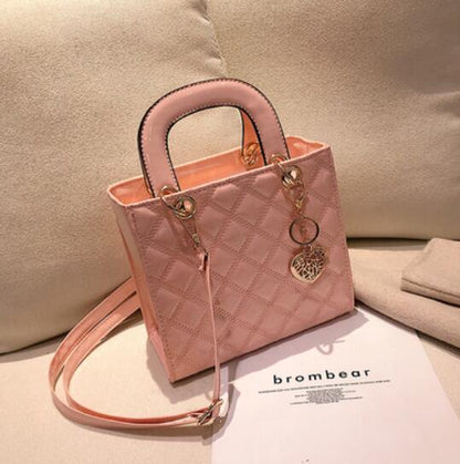 Luxury Brand Tote bag Fashion New High Quality Patent Leather Women's Designer Handbag Lingge Chain Shoulder Messenger Bag