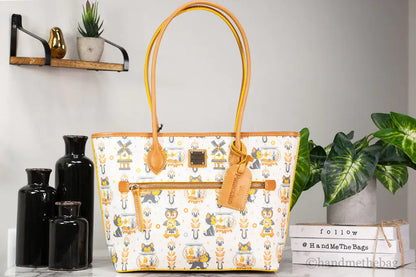 Dooney & Bourke Disney Medium Pinocchio Figaro Cleo Tote