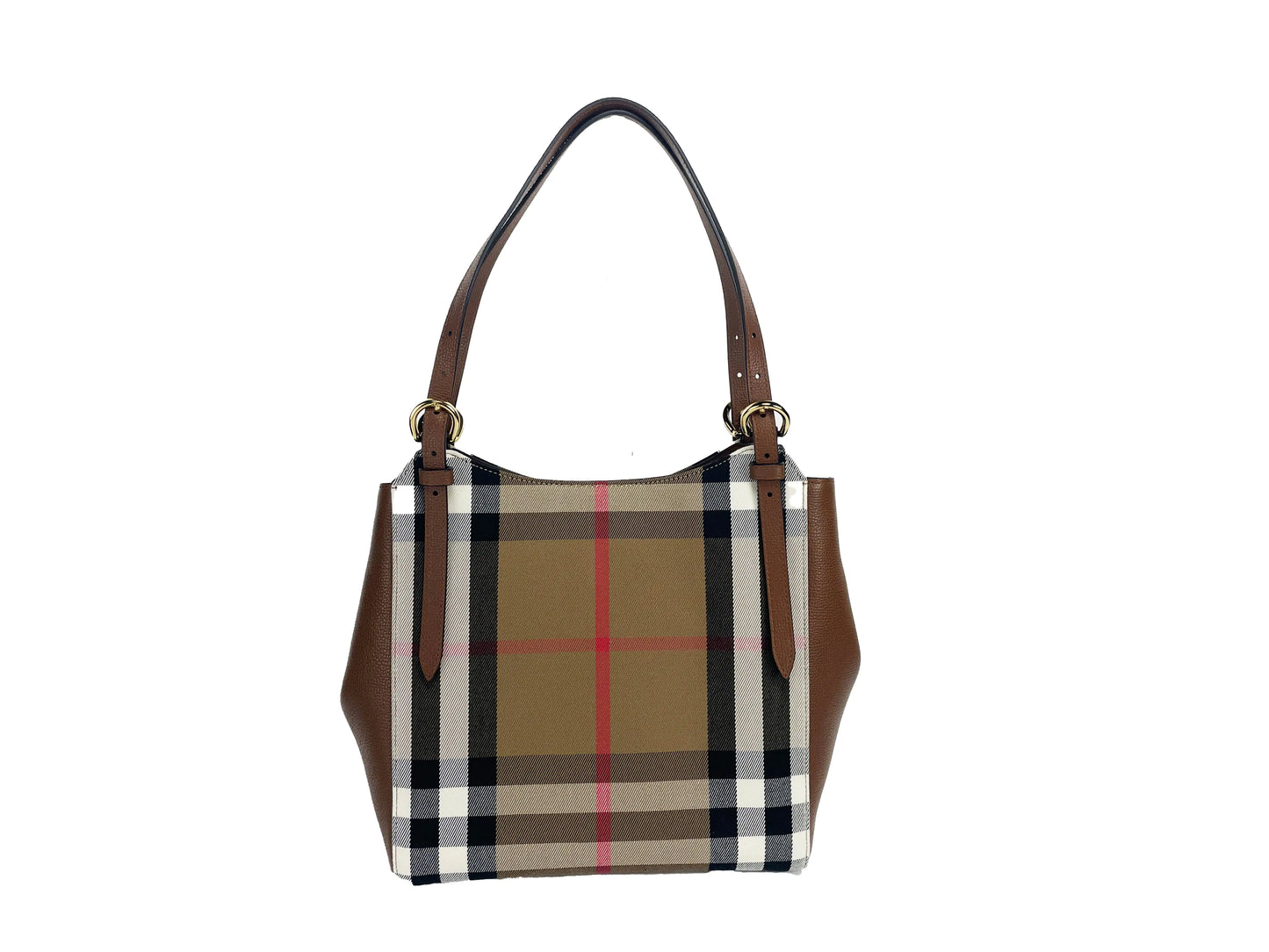 Burberry Small Canterby Check Tote Bag