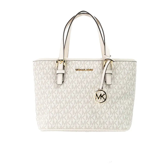 Michael Kors XS Light Cream Carryall Tote Convertible Bag