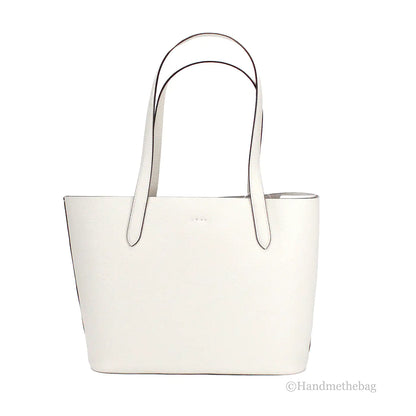 Coach Cameron Large Chalk Leather Shoulder Tote