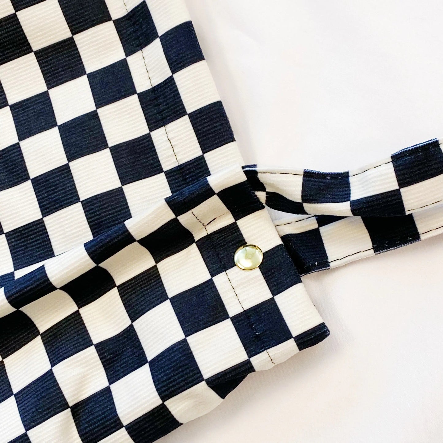 Perfect Chic Checkered Tote