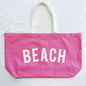 Simply The Beach Canvas Tote