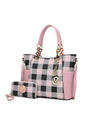 Checker Tote Bag